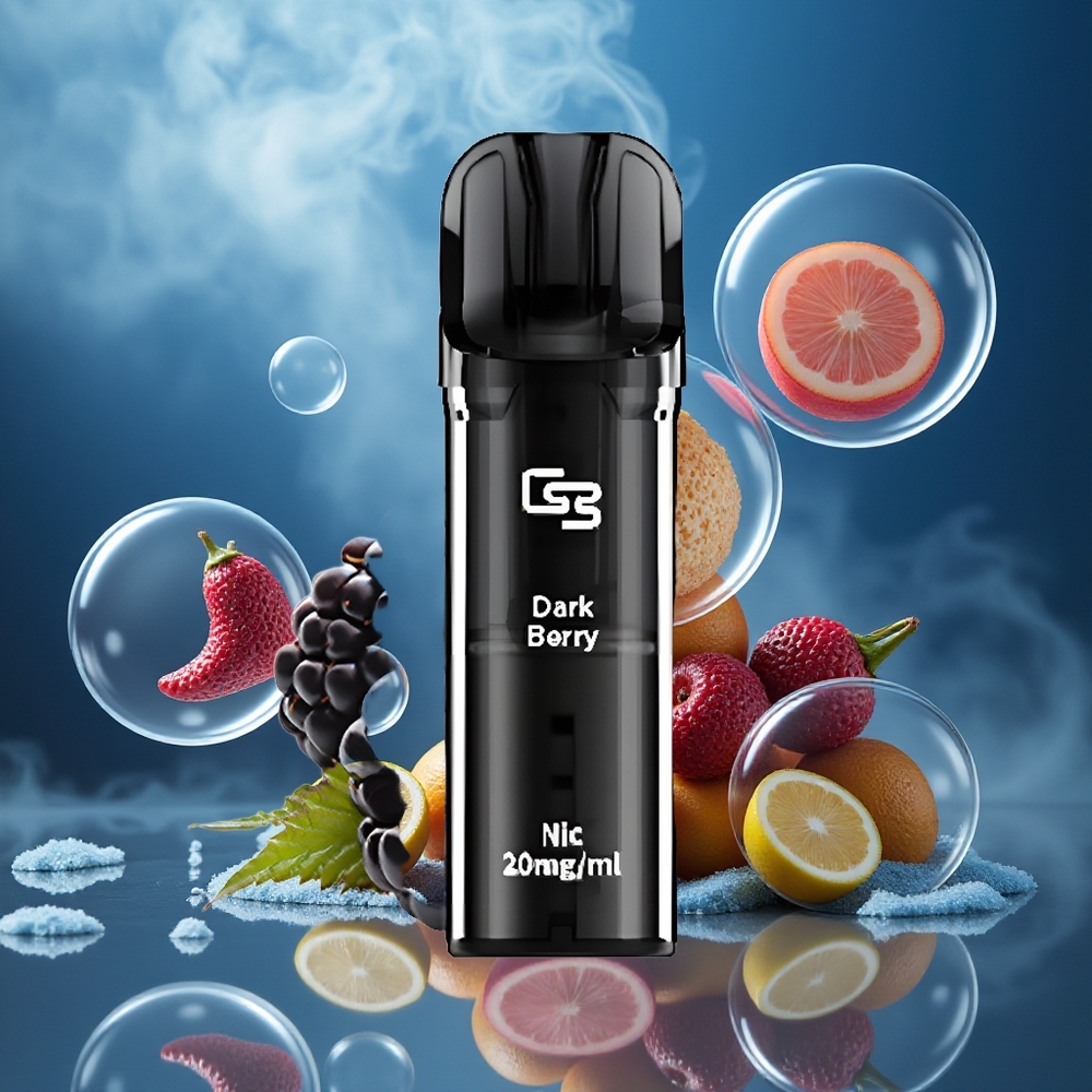 GEEK BAR Elite Prefilled 2.0 Aluminium Alloy 650mAh Magnetisk Midnattblå Norge Engros
