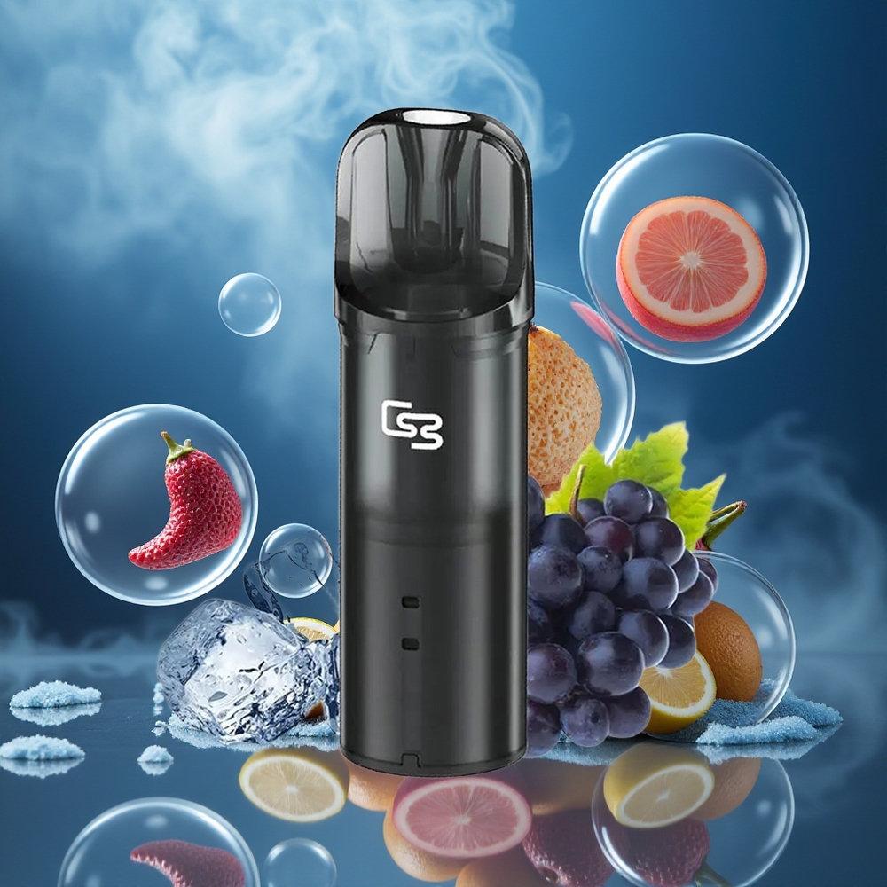 GEEK BAR Elite Prefilled 2.0 Aluminium Alloy 650mAh Magnetisk Midnattblå Norge Engros
