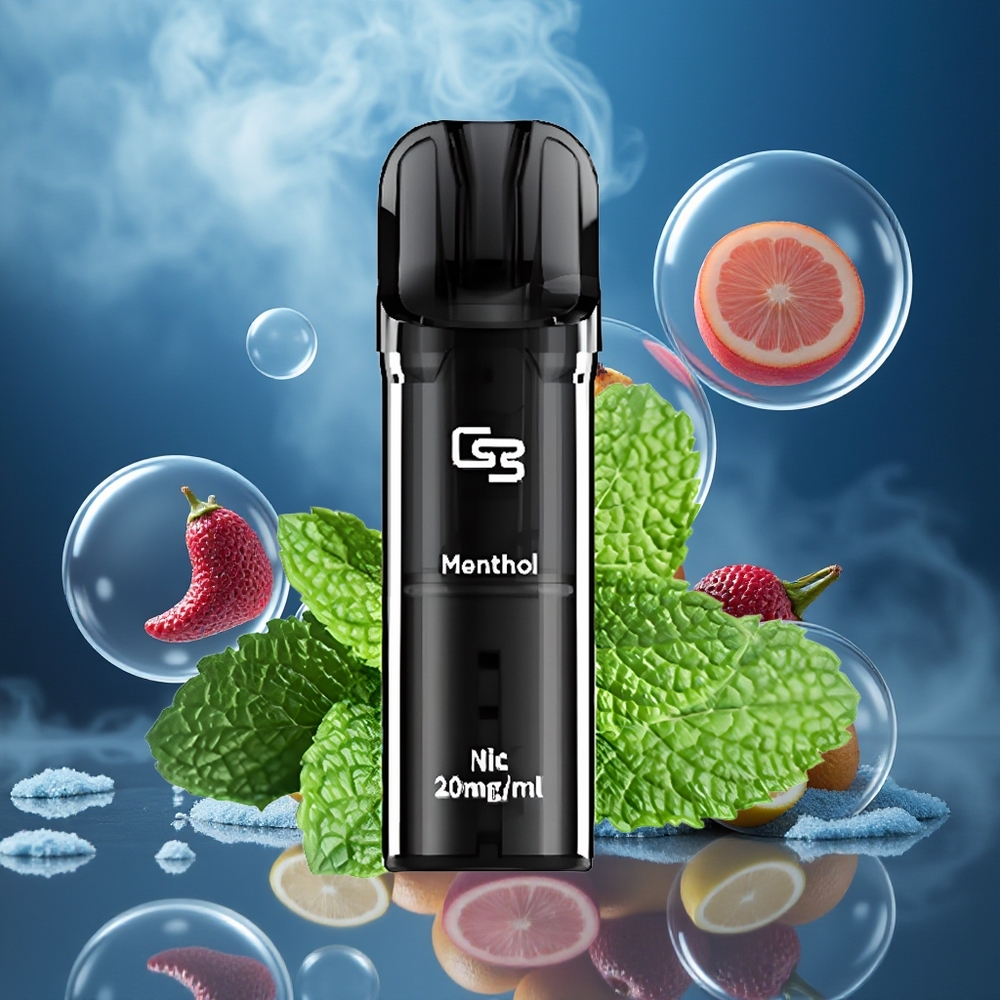 GEEK BAR Elite Prefilled 2.0 Aluminium Alloy 650mAh Magnetisk Midnattblå Norge Engros