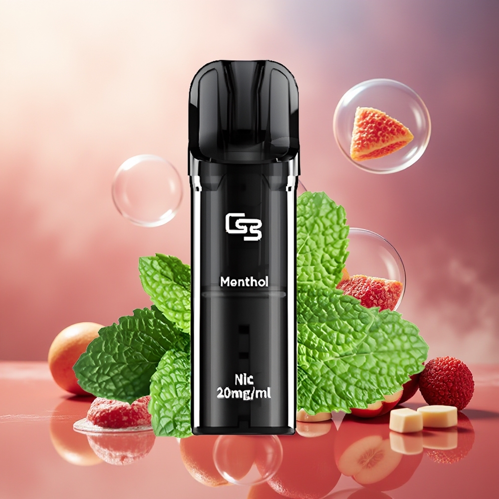 GEEK BAR Elite Prefilled 2.0ml 650mAh Aluminium Magnetisk Rød Norge Engros