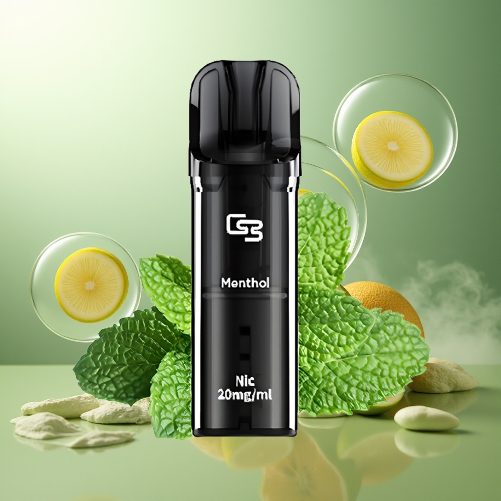 GEEK BAR Elite Prefilled 2.0ml Norge Engros Aluminiumlegering Magnetisk Bypass Grønn