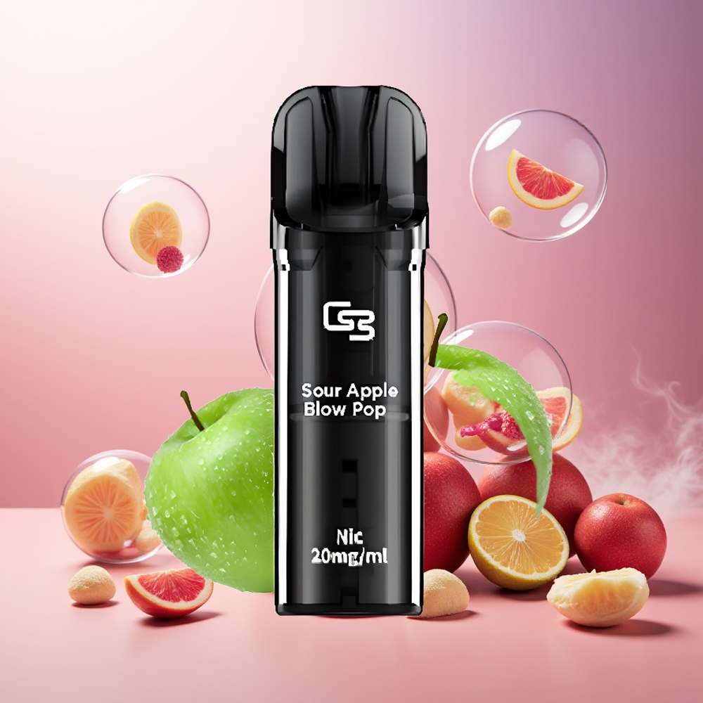 GEEK BAR Elite Prefilled 2.0ml Norge Engros Magnetisk Bypass 650mAh Pink