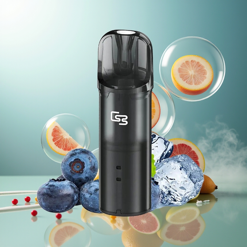 GEEK BAR Elite Prefilled 2 Magnetisk Aluminium Alloy 650mAh 2.0ml Bypass Norge Engros Aqua