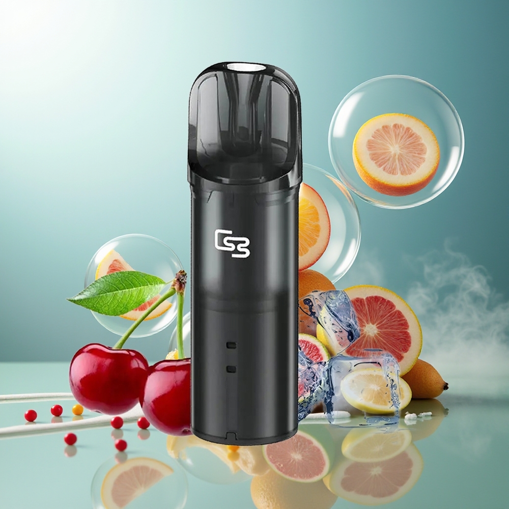 GEEK BAR Elite Prefilled 2 Magnetisk Aluminium Alloy 650mAh 2.0ml Bypass Norge Engros Aqua