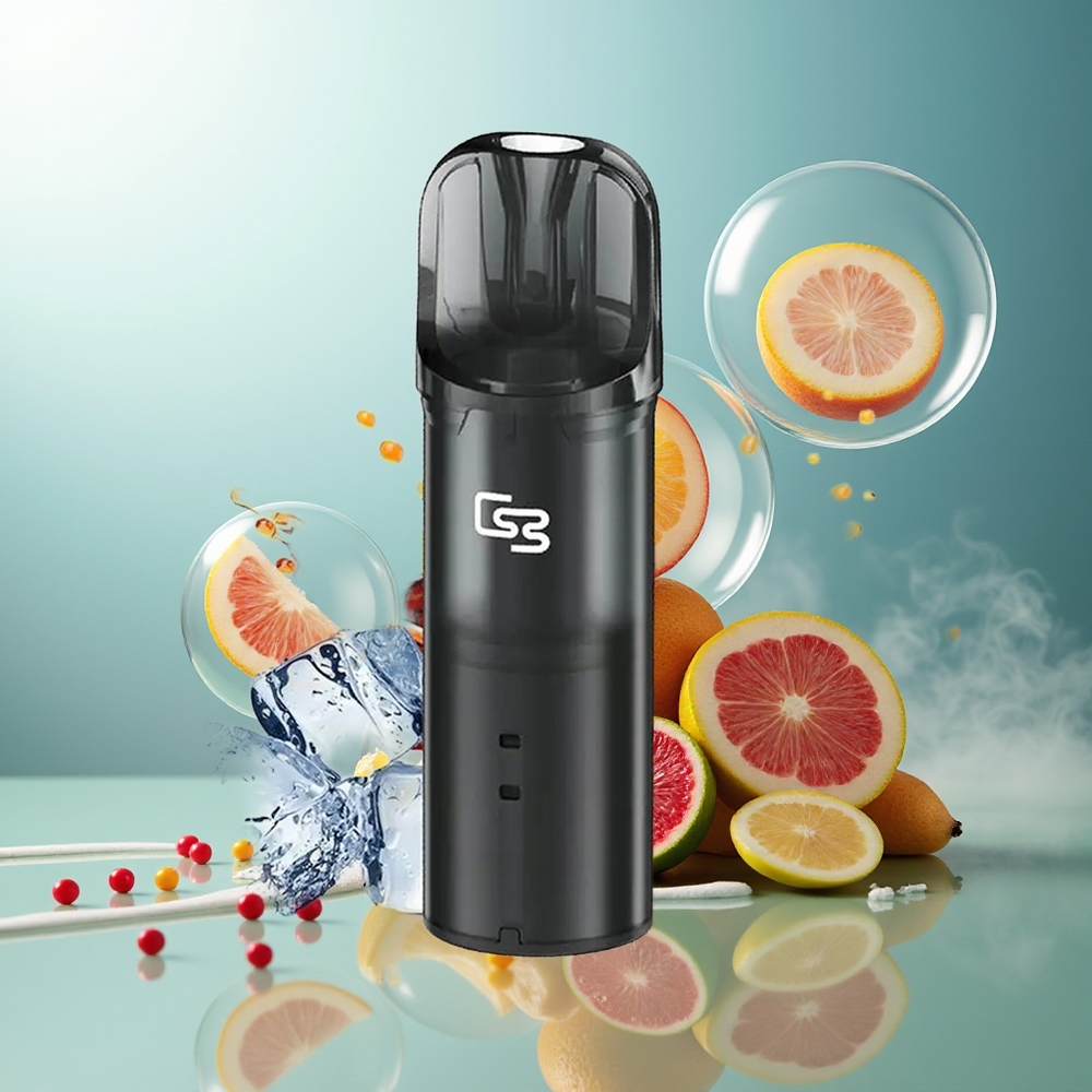 GEEK BAR Elite Prefilled 2 Magnetisk Aluminium Alloy 650mAh 2.0ml Bypass Norge Engros Aqua