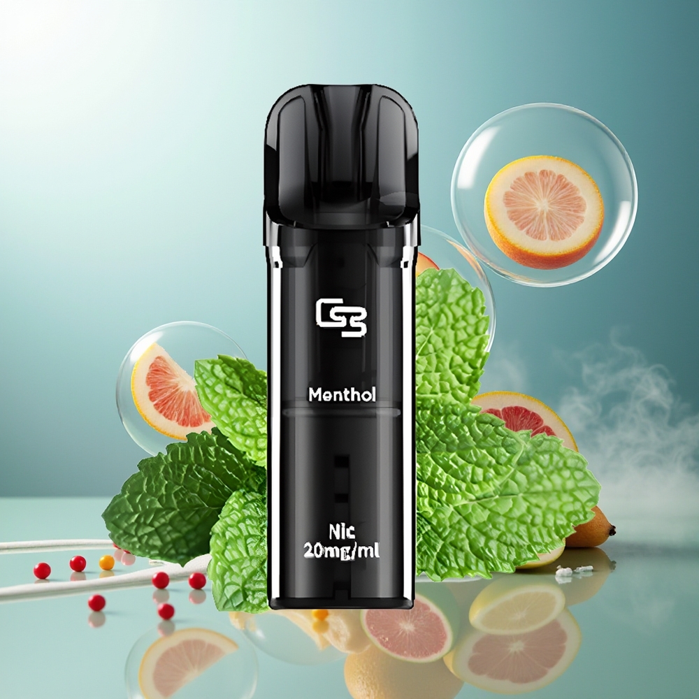 GEEK BAR Elite Prefilled 2 Magnetisk Aluminium Alloy 650mAh 2.0ml Bypass Norge Engros Aqua