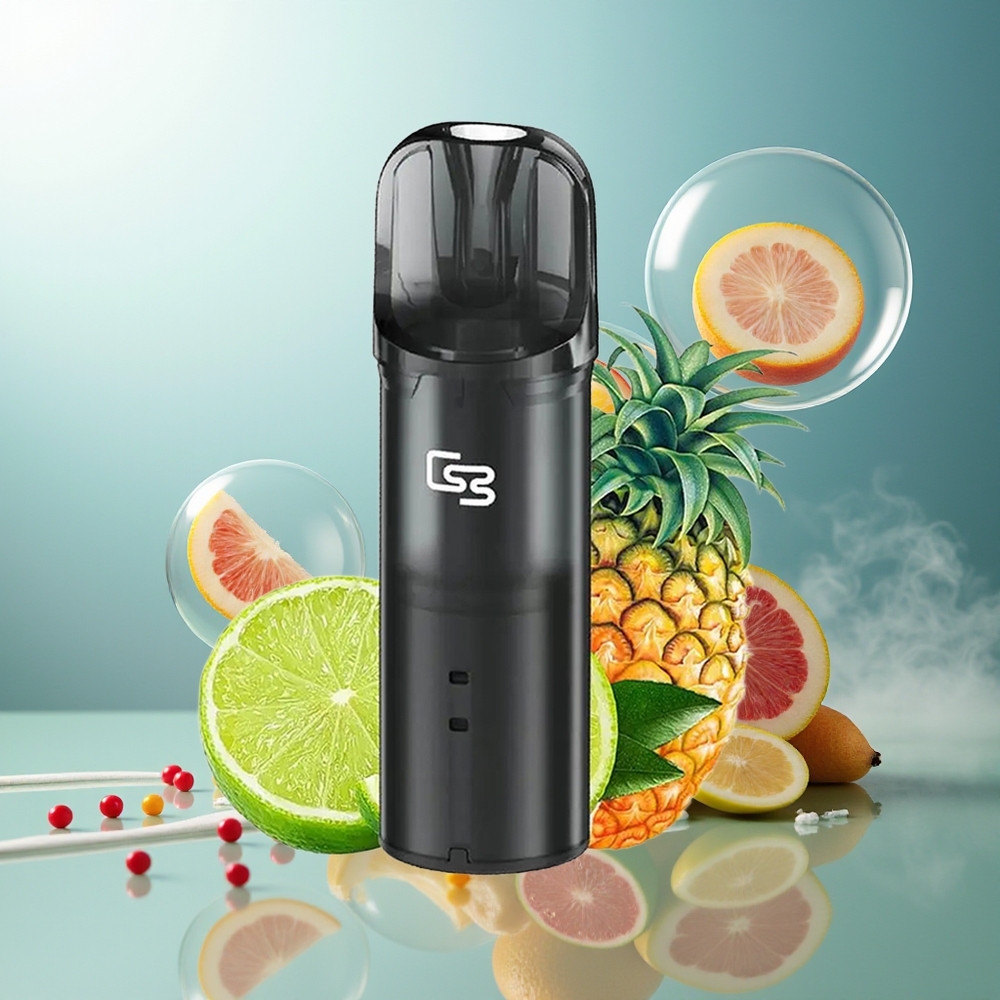 GEEK BAR Elite Prefilled 2 Magnetisk Aluminium Alloy 650mAh 2.0ml Bypass Norge Engros Aqua