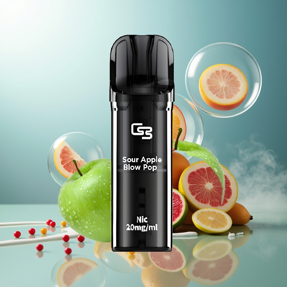 GEEK BAR Elite Prefilled 2 Magnetisk Aluminium Alloy 650mAh 2.0ml Bypass Norge Engros Aqua