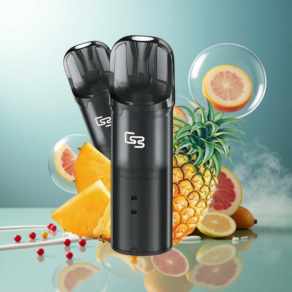 GEEK BAR Elite Prefilled 2 Magnetisk Aluminium Alloy 650mAh 2.0ml Bypass Norge Engros Aqua