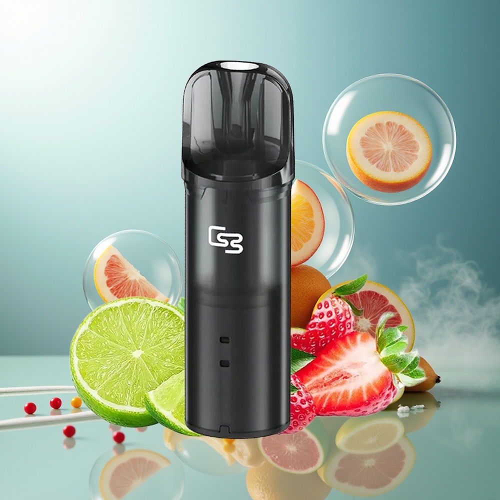 GEEK BAR Elite Prefilled 2 Magnetisk Aluminium Alloy 650mAh 2.0ml Bypass Norge Engros Aqua