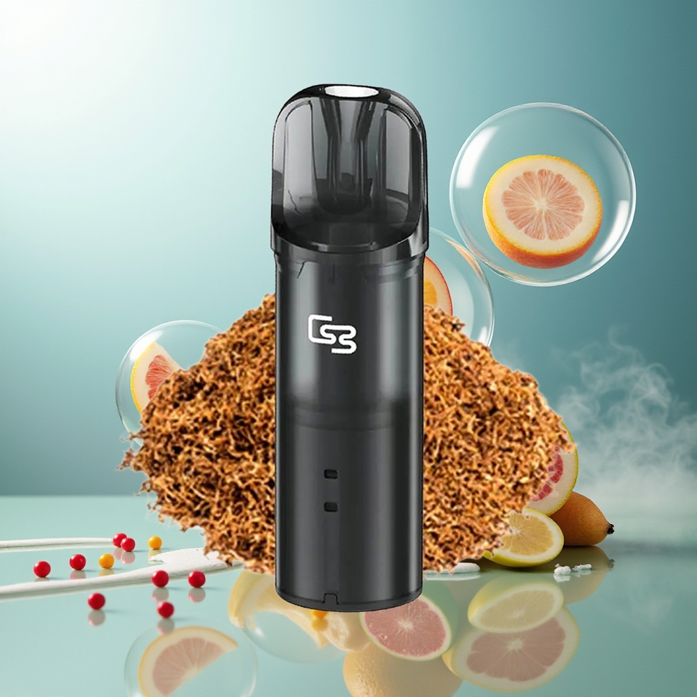 GEEK BAR Elite Prefilled 2 Magnetisk Aluminium Alloy 650mAh 2.0ml Bypass Norge Engros Aqua