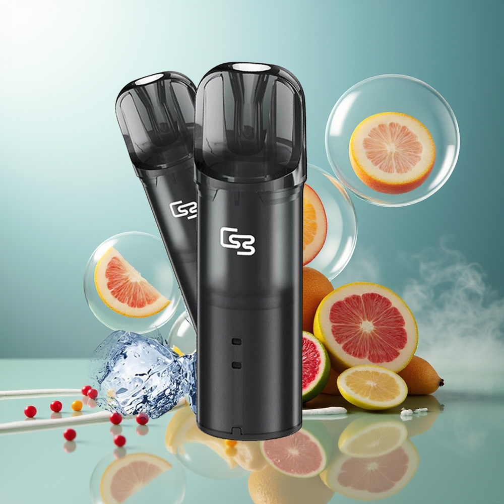 GEEK BAR Elite Prefilled 2 Magnetisk Aluminium Alloy 650mAh 2.0ml Bypass Norge Engros Aqua