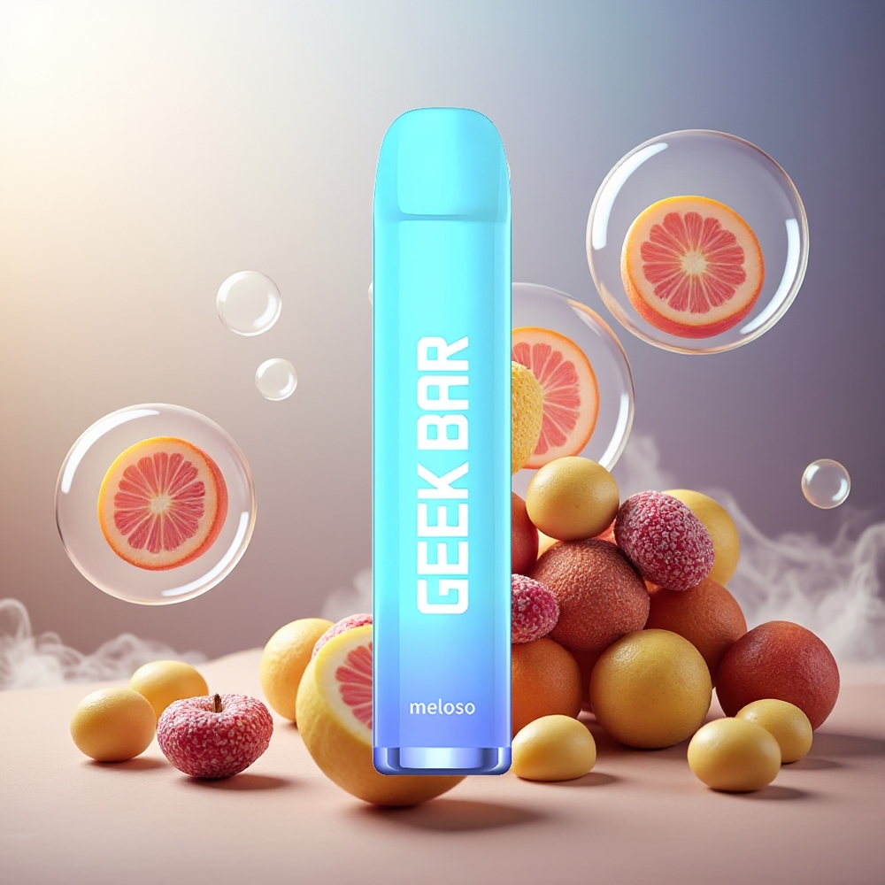 GEEK BAR Meloso 600 Puffs 2ml 550mAh 20mg Drueis Norge Engros