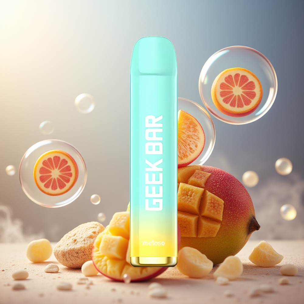 GEEK BAR Meloso 600 Puffs 2ml 550mAh 20mg Mango Is Norge Engros