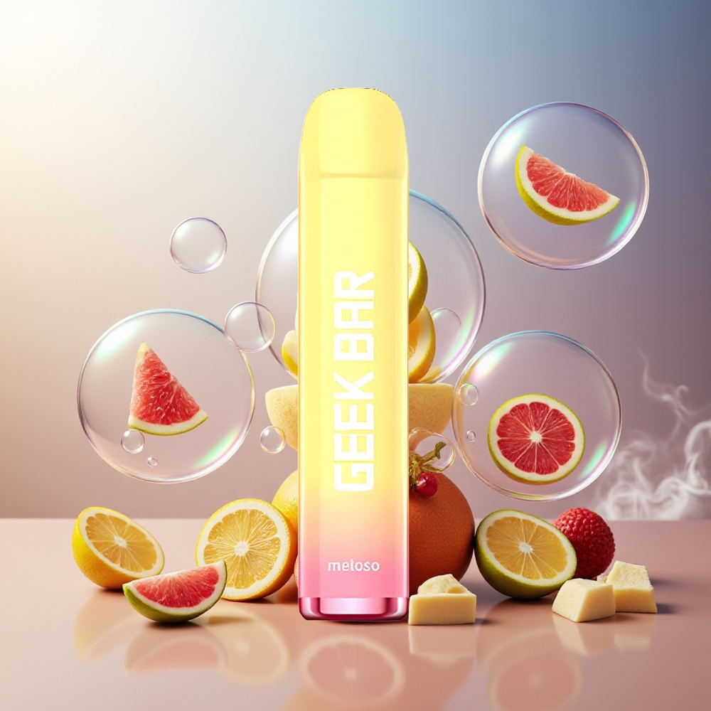 GEEK BAR Meloso 600 Puffs 2ml 550mAh 20mg Norge Engros