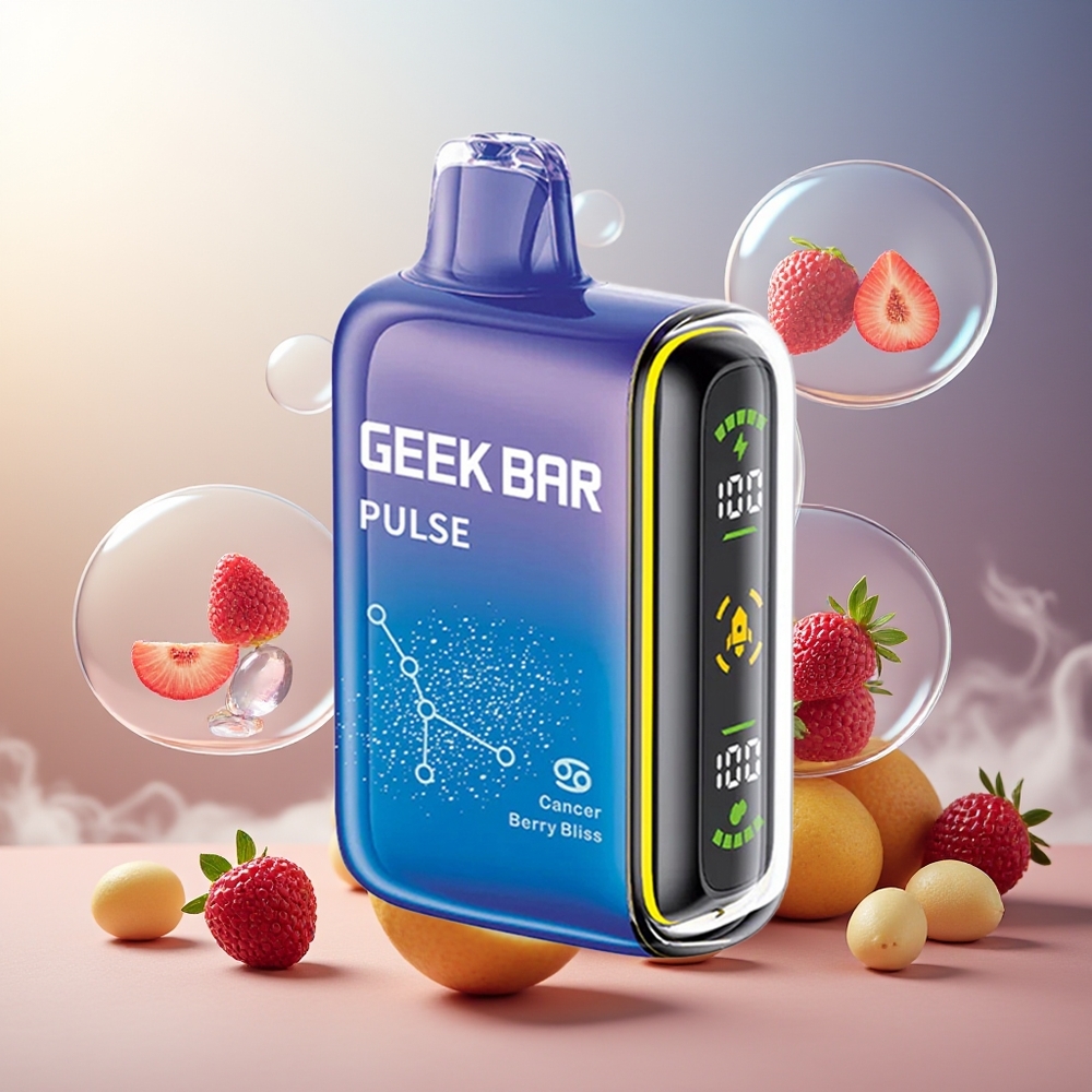GEEK BAR Pulse 15000 Puffs 16ML 5% 650 mAh USB-C Zodiac Norge Engros