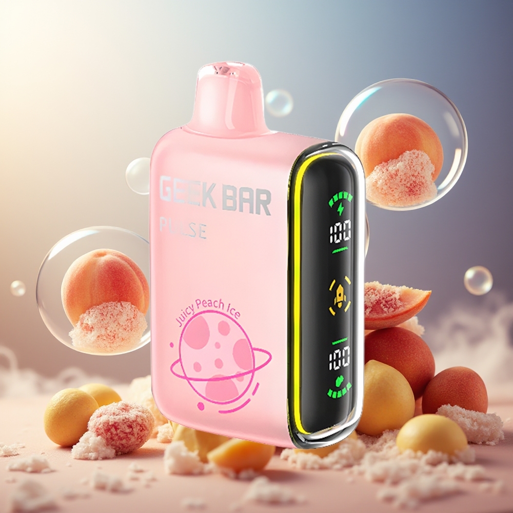 GEEK BAR Pulse 15000 Puffs 16ML 5% Norge Engros Justerbar Luftstrøm USB-C