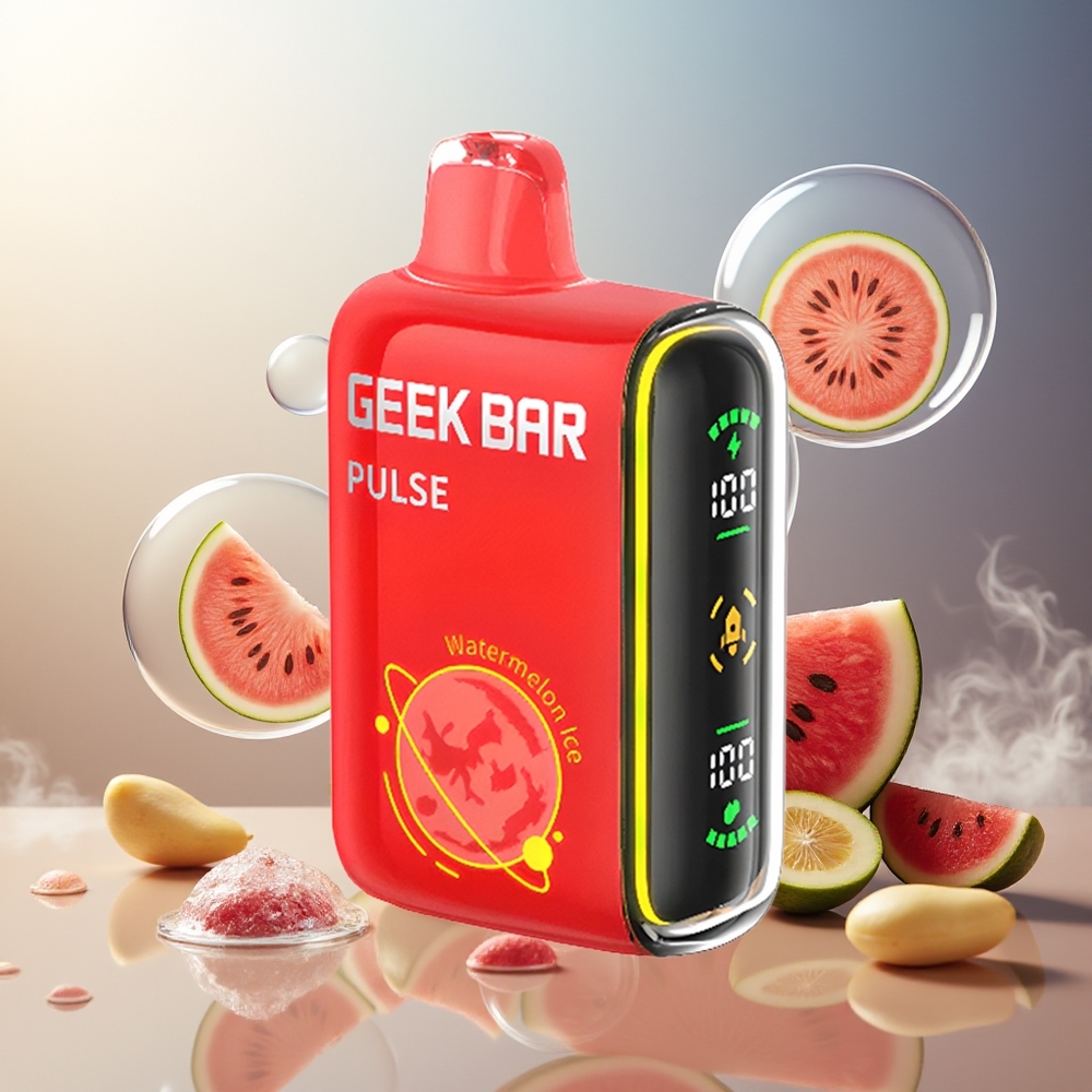 GEEK BAR Pulse 15000 Puffs 16ML 5% Norge Engros Justerbar Luftstrøm USB-C