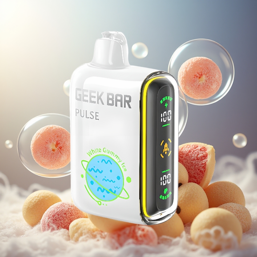 GEEK BAR Pulse 15000 Puffs 16ML 5% Norge Engros Justerbar Luftstrøm USB-C