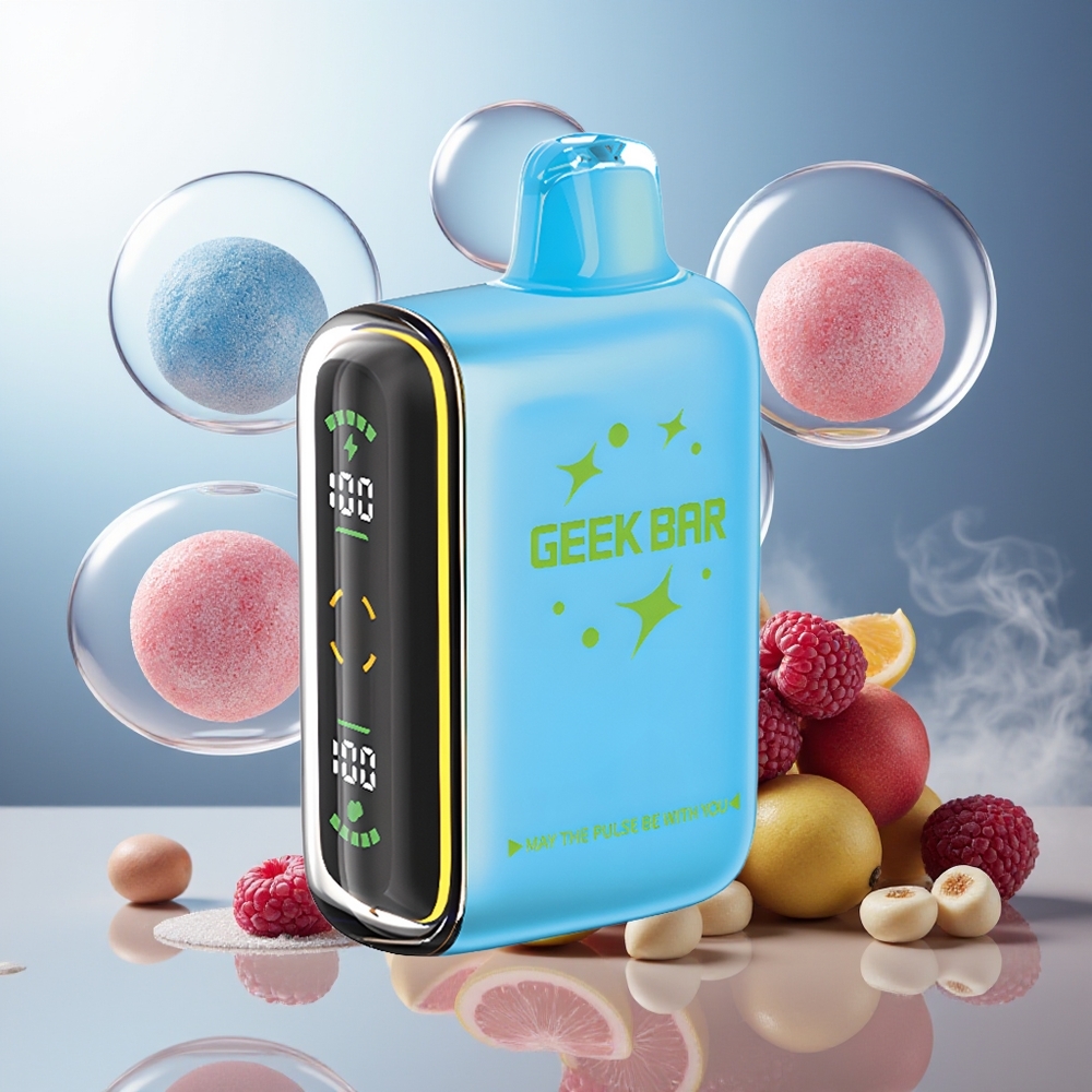 GEEK BAR Pulse 15000 Puffs 16ML 650 mAh USB-C Norge Engros