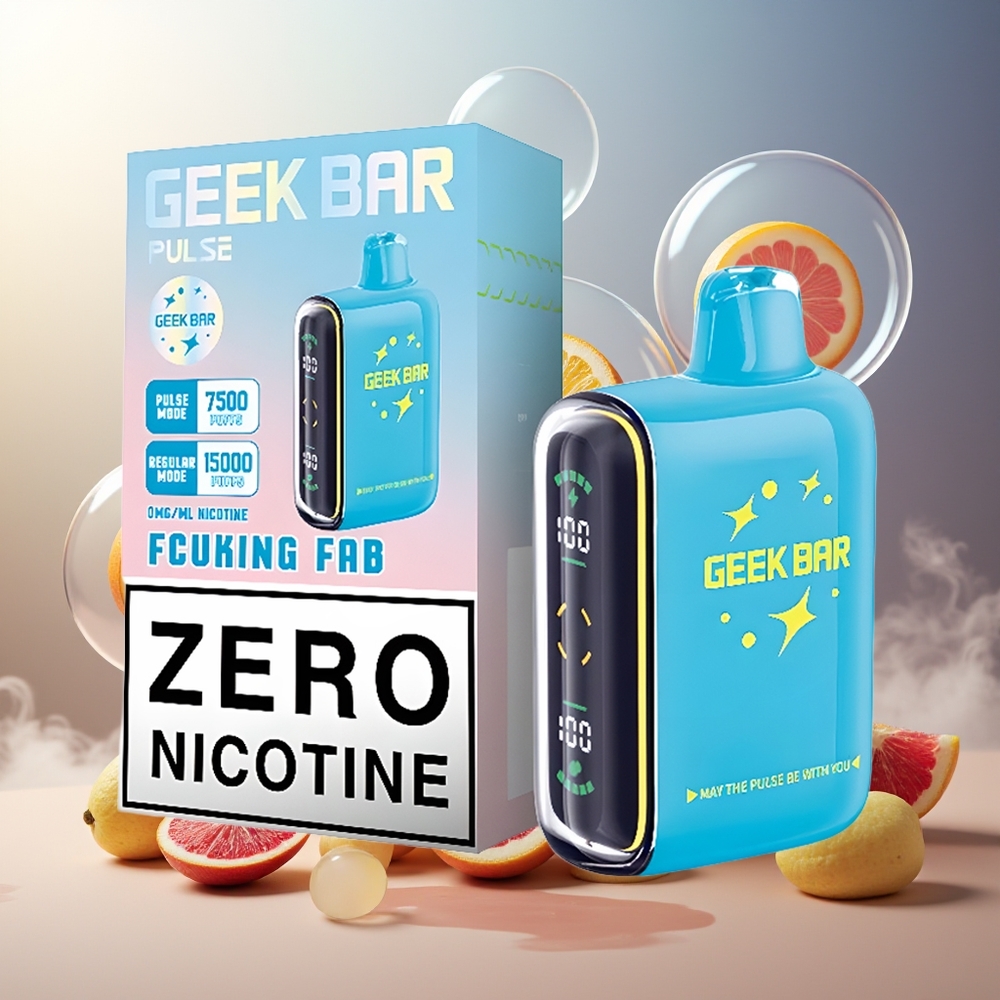 GEEK BAR Pulse 15000 Puffs 16ML 650 mAh USB-C Norge Engros