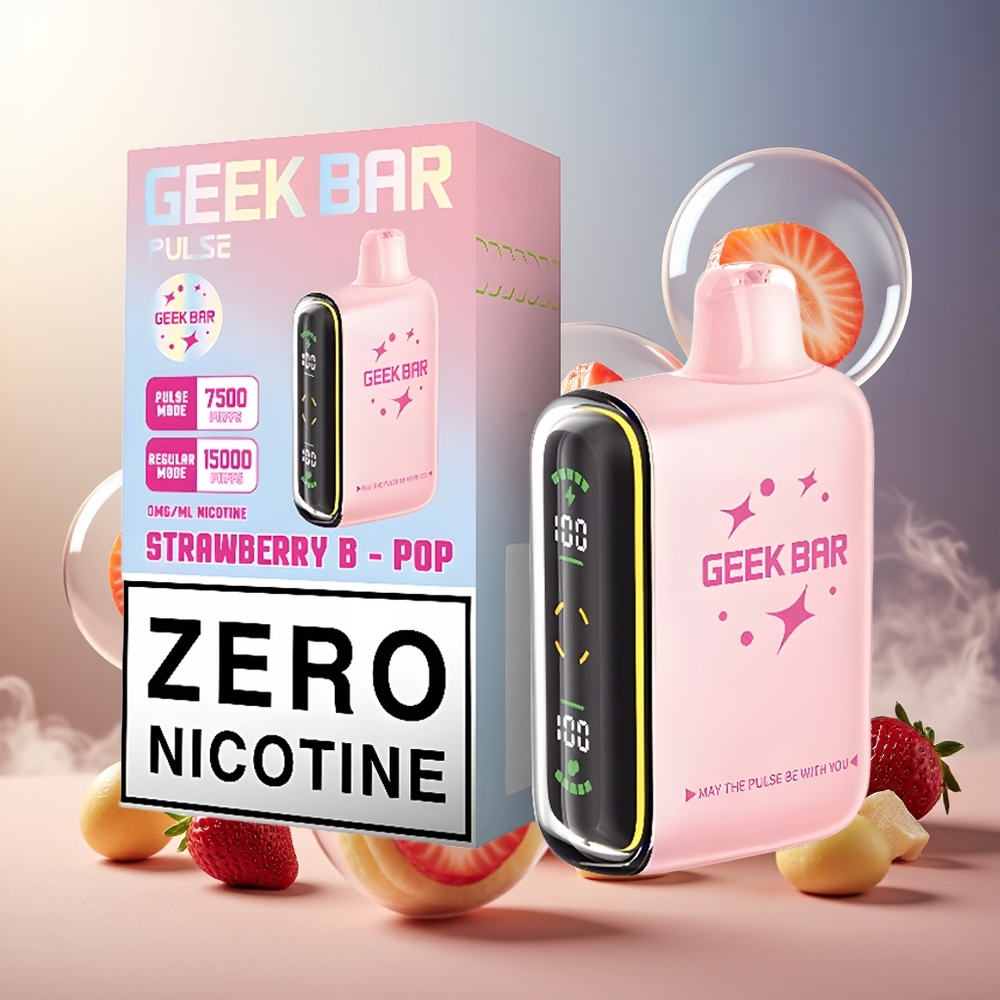 GEEK BAR Pulse 15000 Puffs 16ML 650 mAh USB-C Norge Engros
