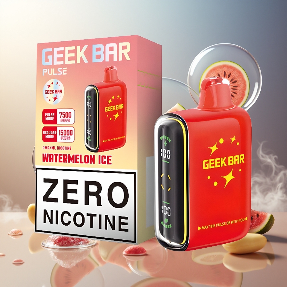 GEEK BAR Pulse 15000 Puffs 16ML 650 mAh USB-C Norge Engros