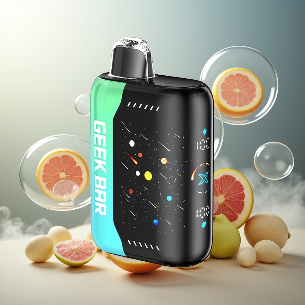 GEEK BAR Pulse X 25000 Puffs Norge Engros Meteor Utgave med 18mL og USB Type-C