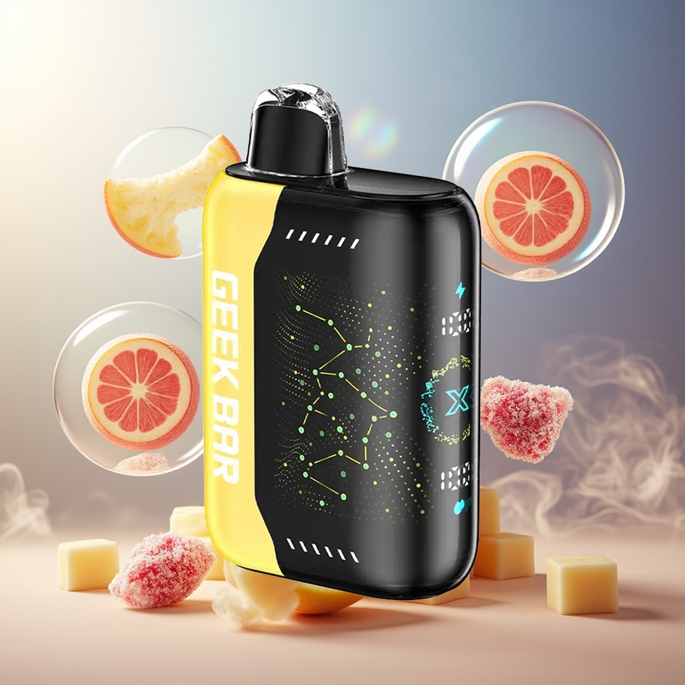 GEEK BAR Pulse X 25000 Puffs Norge Engros med 18mL E-Væske og USB Type-C