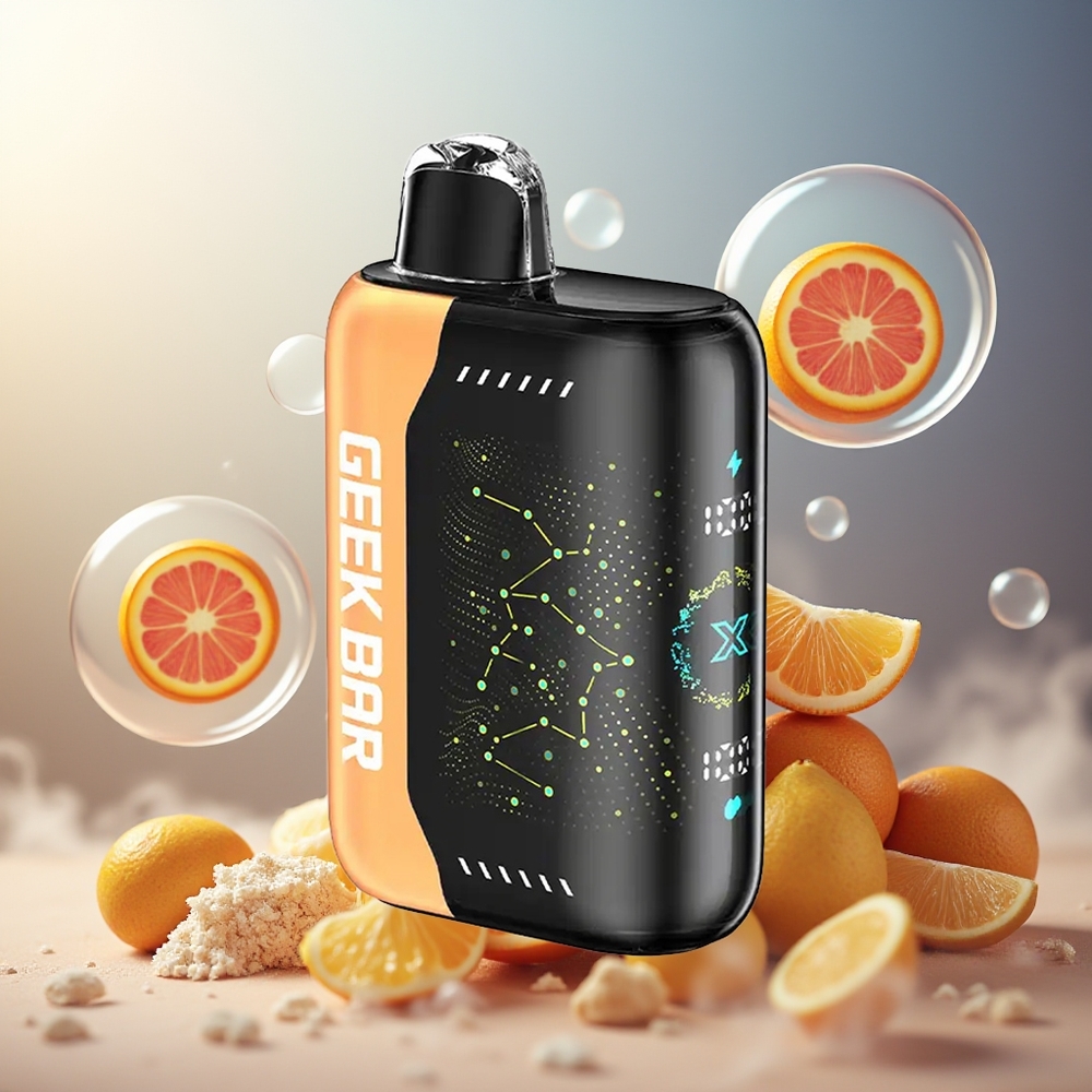 GEEK BAR Pulse X 25000 Puffs Norge Engros med 18mL E-Væske og USB Type-C