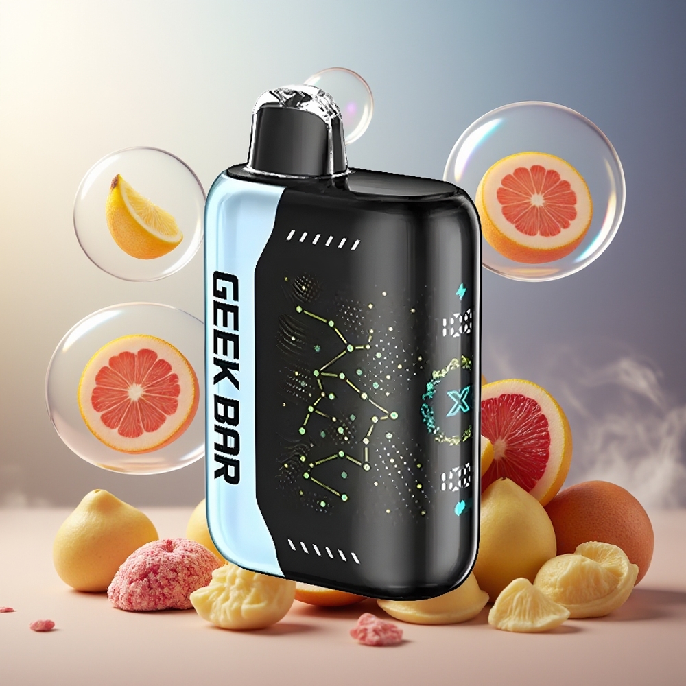 GEEK BAR Pulse X 25000 Puffs Norge Engros med 18mL E-Væske og USB Type-C