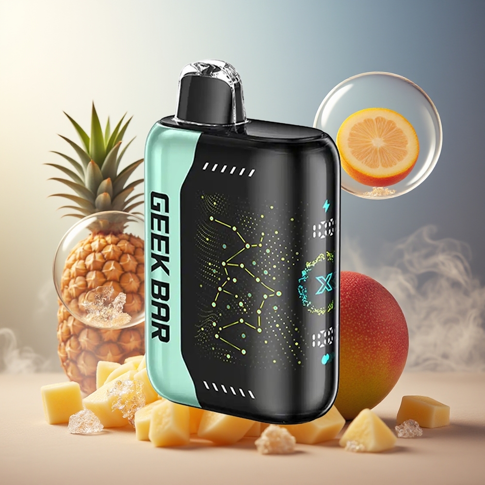 GEEK BAR Pulse X 25000 Puffs Norge Engros med 18mL E-Væske og USB Type-C