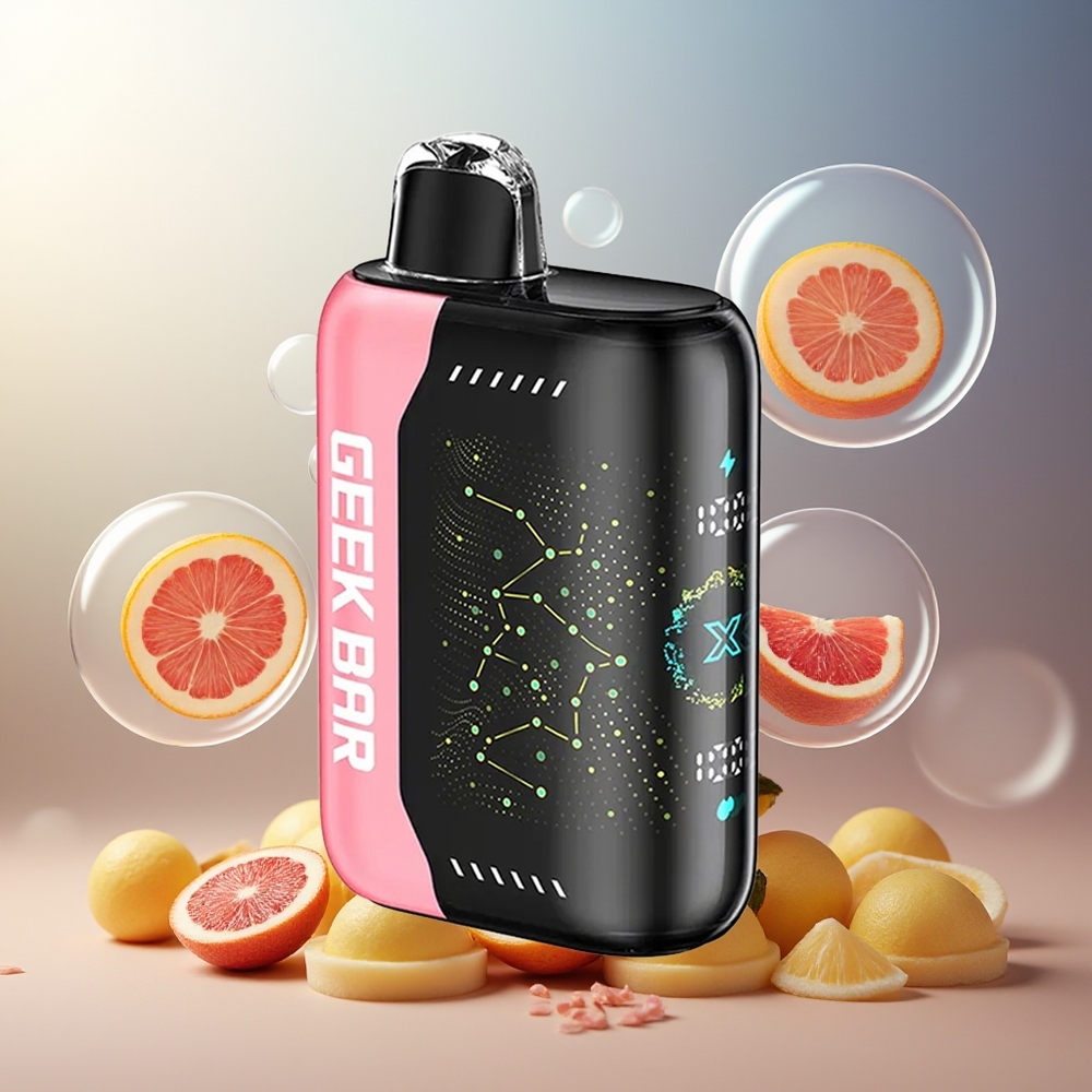 GEEK BAR Pulse X 25000 Puffs Norge Engros med 18mL E-Væske og USB Type-C
