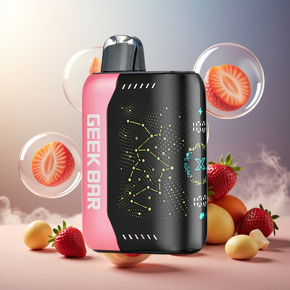 GEEK BAR Pulse X 25000 Puffs Norge Engros med 18mL E-Væske og USB Type-C