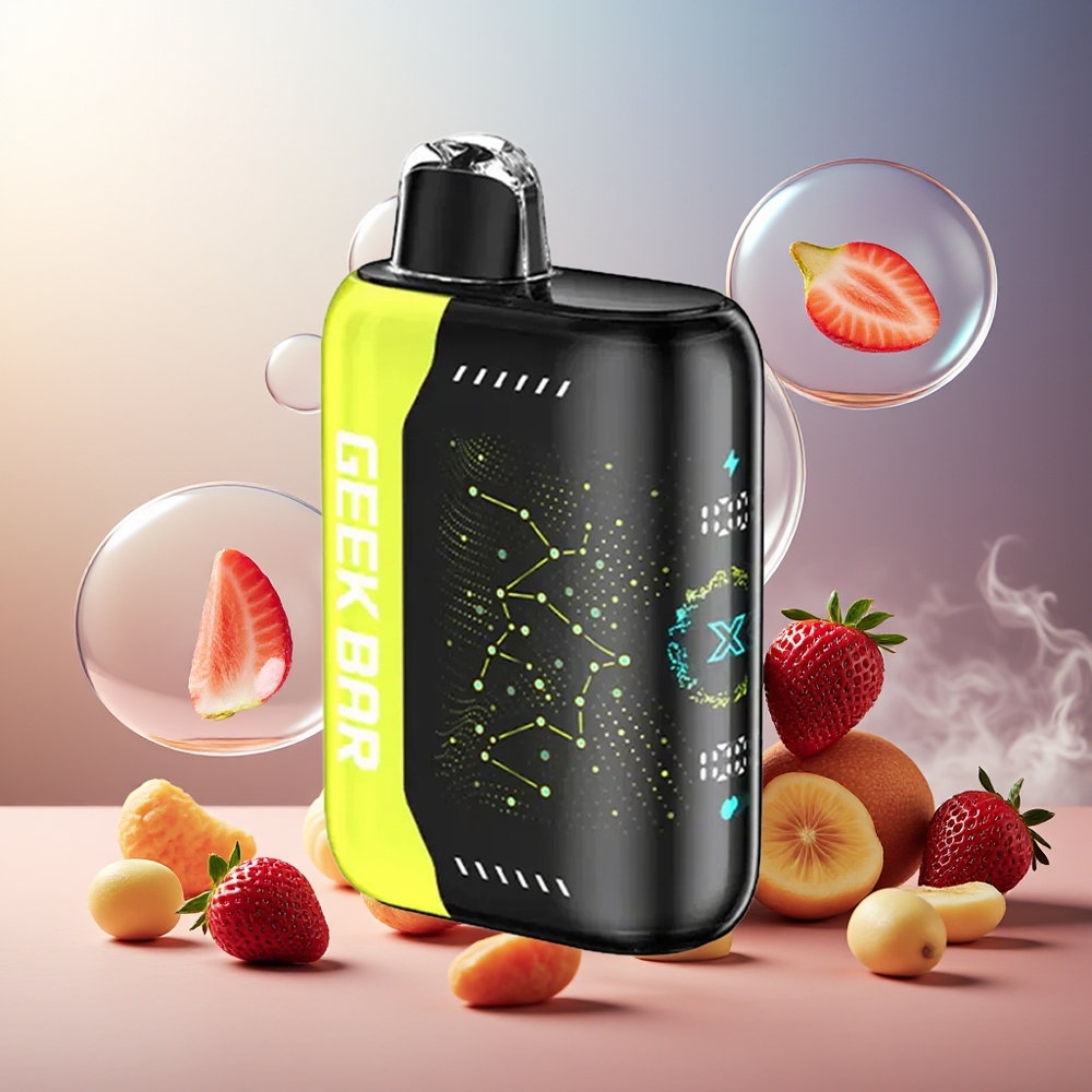 GEEK BAR Pulse X 25000 Puffs Norge Engros med 18mL E-Væske og USB Type-C