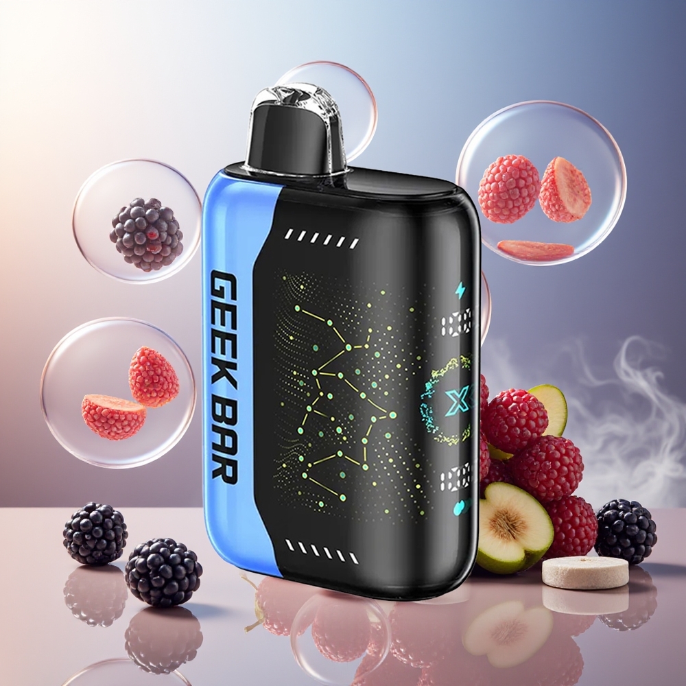 GEEK BAR Pulse X 25000 Puffs Norge Engros med 18mL E-Væske og USB Type-C