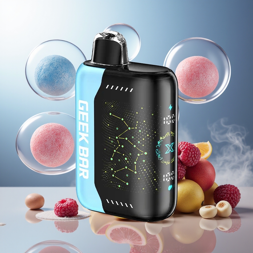 GEEK BAR Pulse X 25000 Puffs Norge Engros med 18mL E-Væske og USB Type-C