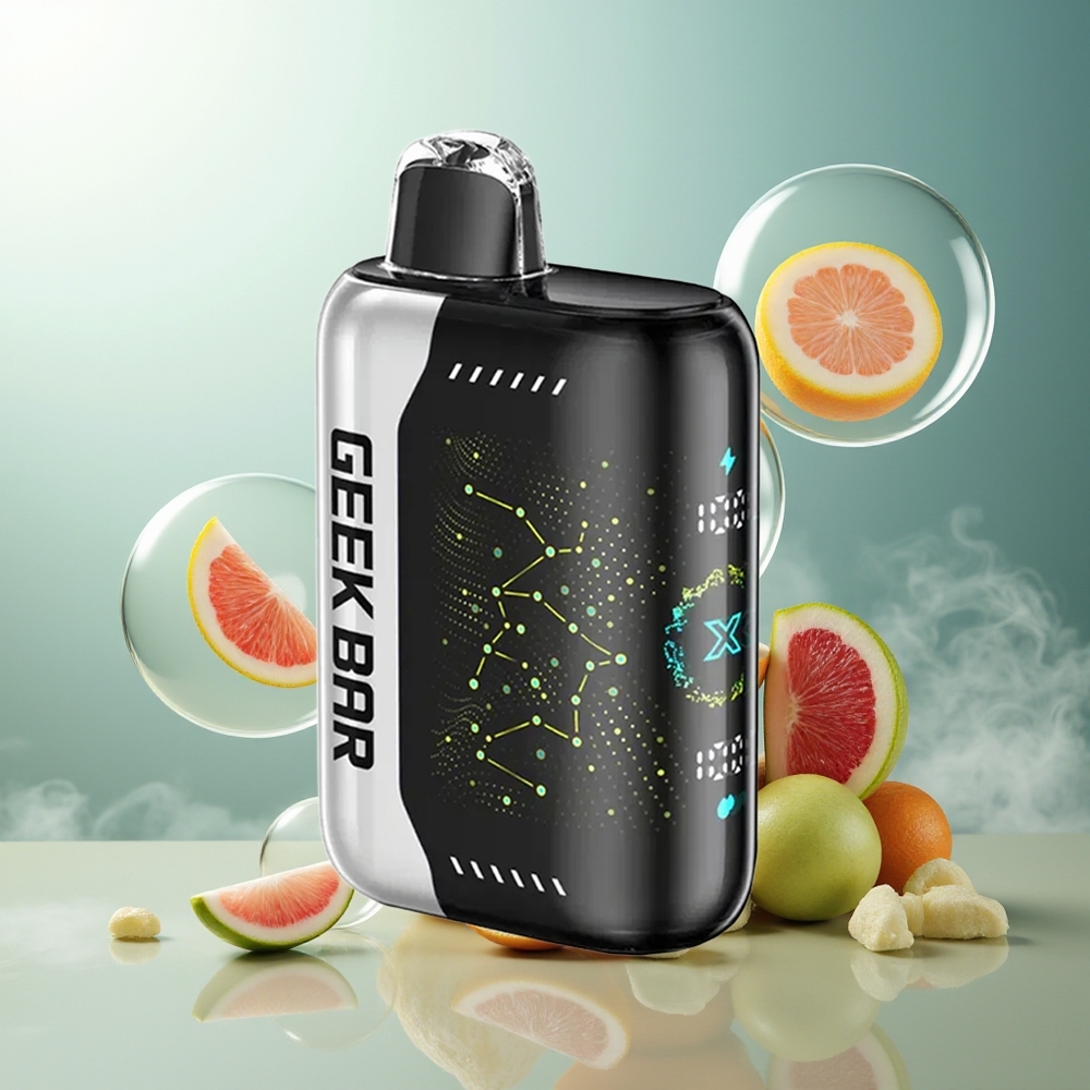 GEEK BAR Pulse X 25000 Puffs Norge Engros med 18mL E-Væske og USB Type-C