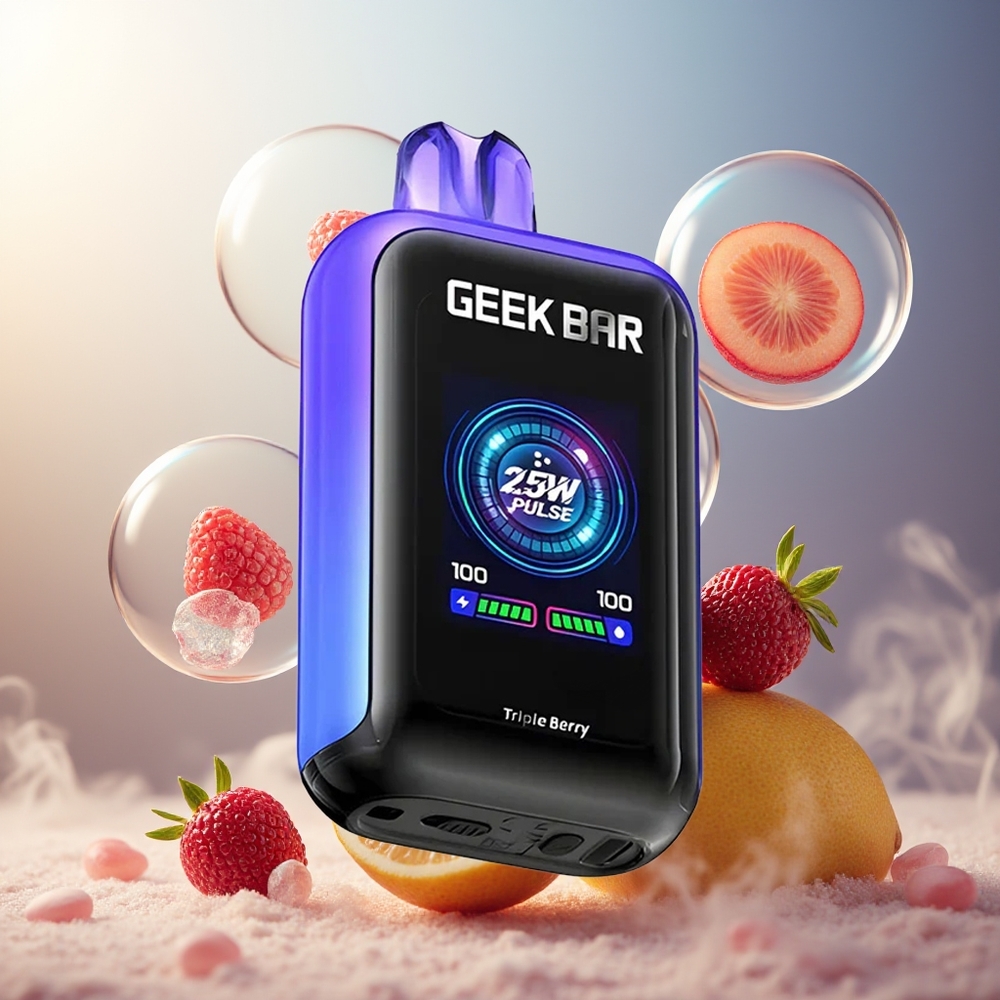 GEEK BAR Skyview 25000 Puffs Norge Engros 16mL 50mg 800mAh TFT Triple Bær