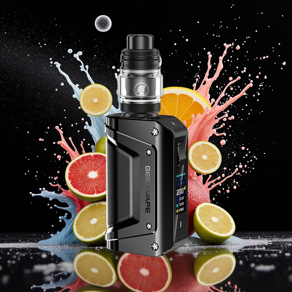GeekVape Aegis Legend 3 200W IP68 AS 4.0 Type-C Norge Engros Svart