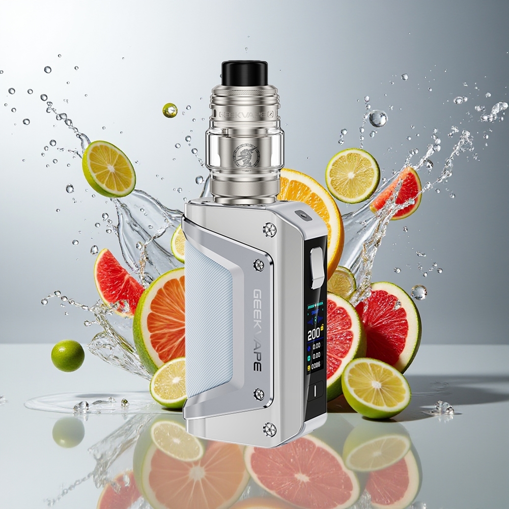 GeekVape Aegis Legend 3 200W IP-68 AS 4.0 TFT Norge Engros Sølv