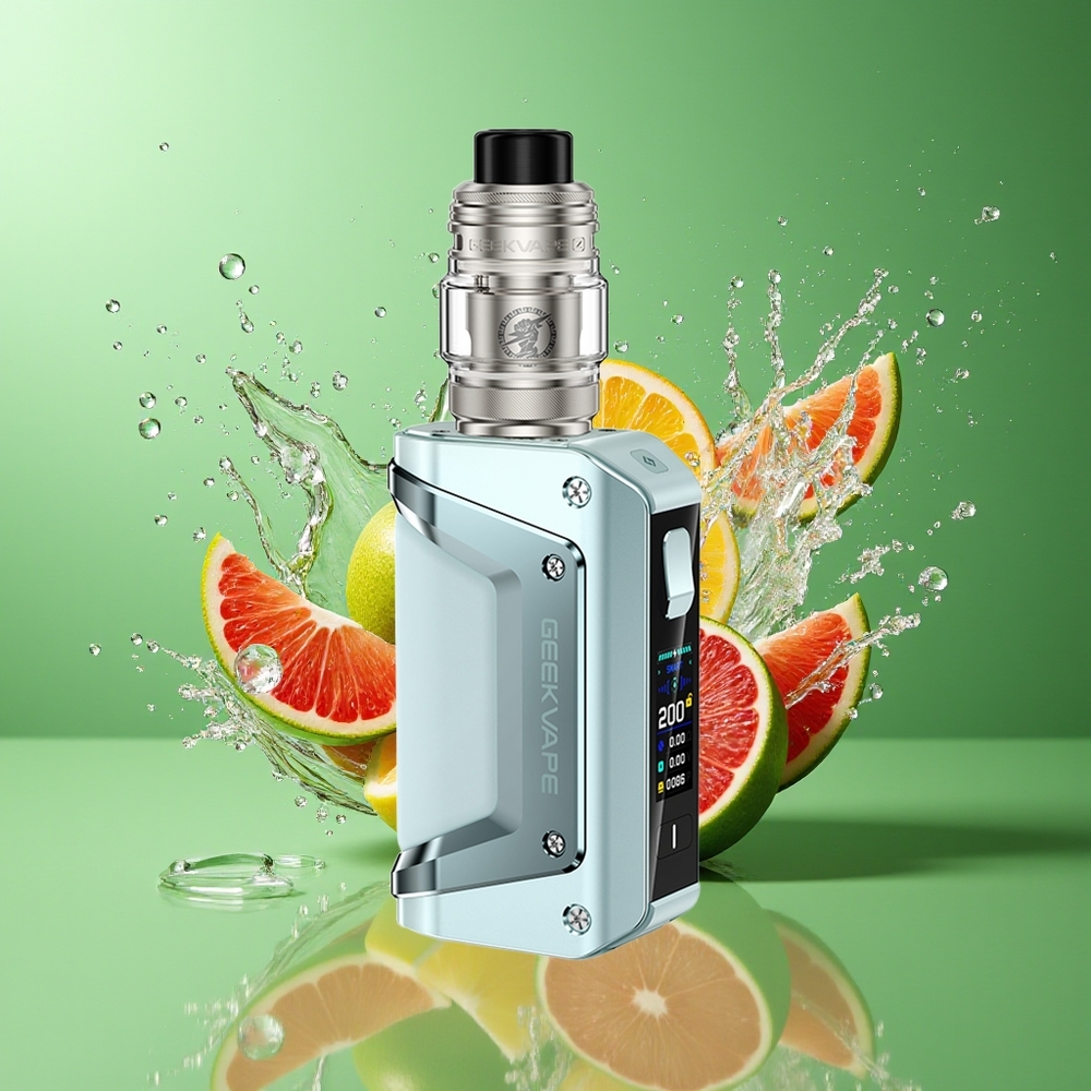 GeekVape Aegis Legend 3 200W TFT IP-68 AS 4.0 Grønn Norge Engros
