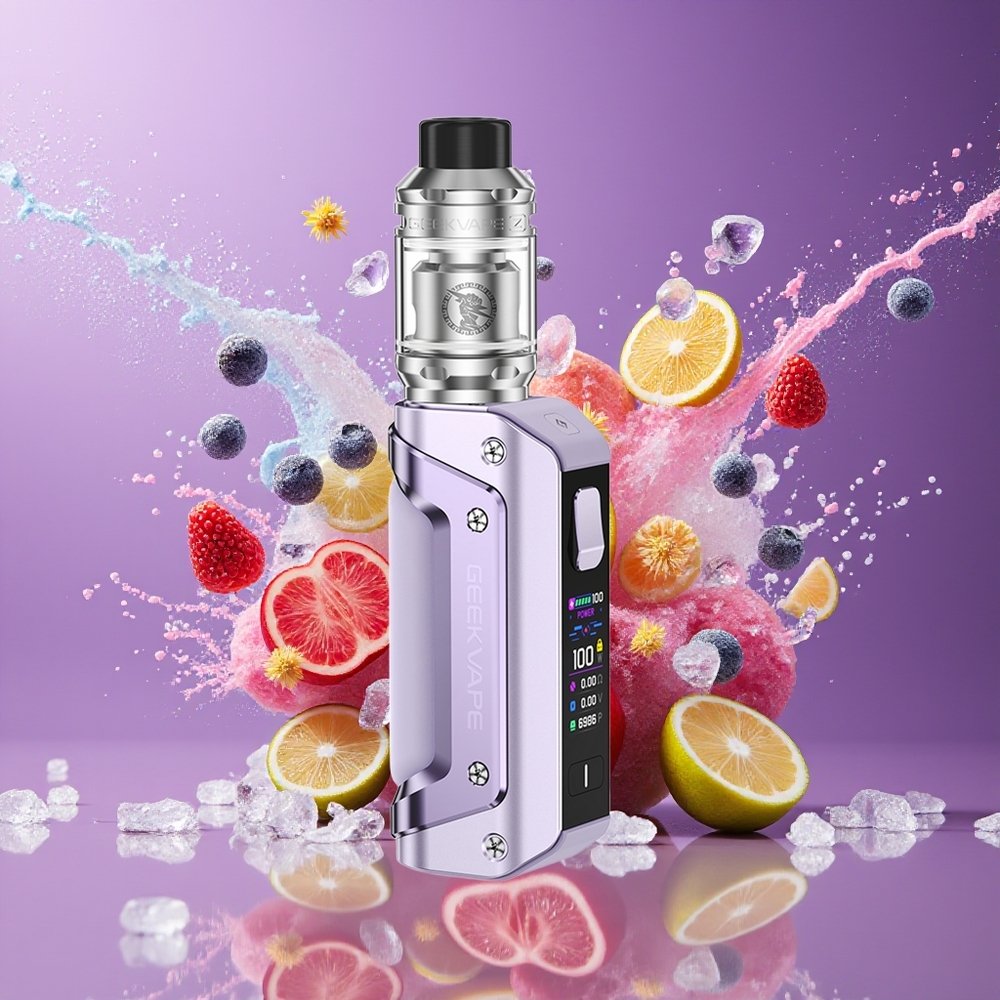 GeekVape Aegis Solo 3 100W IP68 Lilla Norge Engros