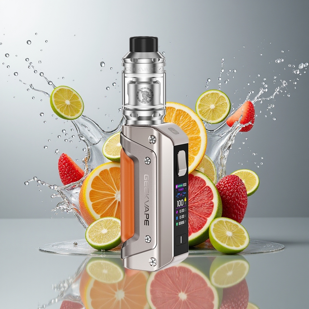 GeekVape Aegis Solo 3 100W IP68 Titaniumgrå Norge Engros
