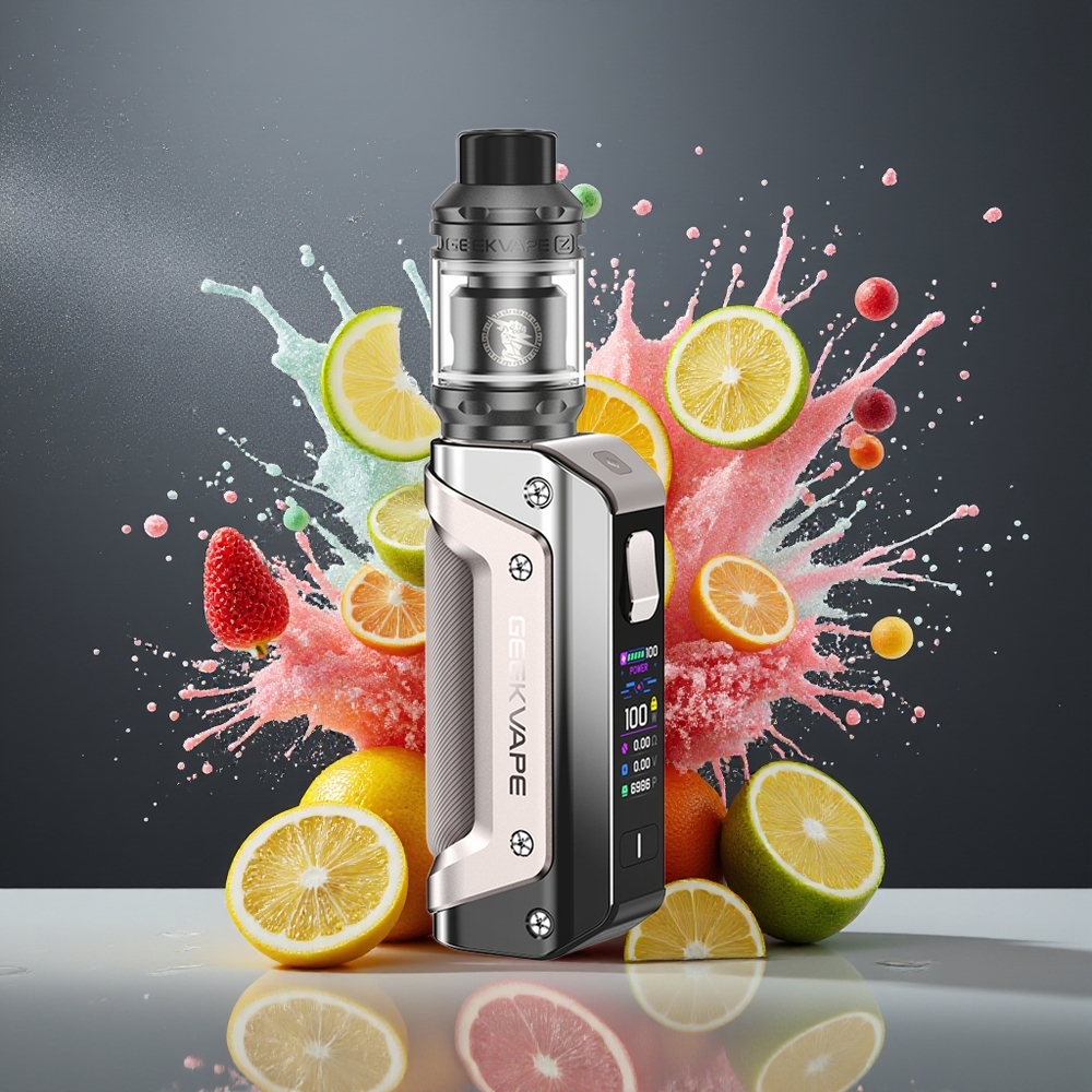 GeekVape Aegis Solo 3 Norge Engros IP68 Vannstøvslagfast 100W Mørk Grå