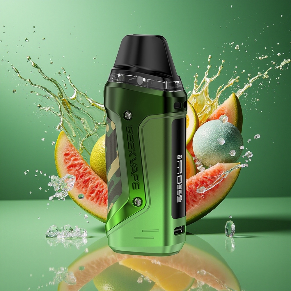 GeekVape AN 2 (Aegis Nano 2) 30W 1100mAh Type-C Junglegrønn Norge Engros