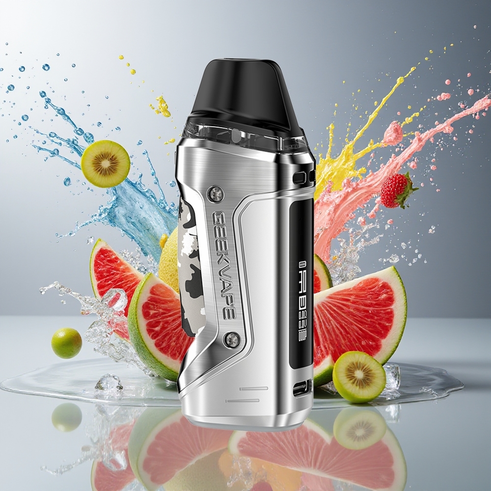 GeekVape AN 2 (Aegis Nano 2) 30W 1100mAh Type-C Norge Engros Polar Sølv
