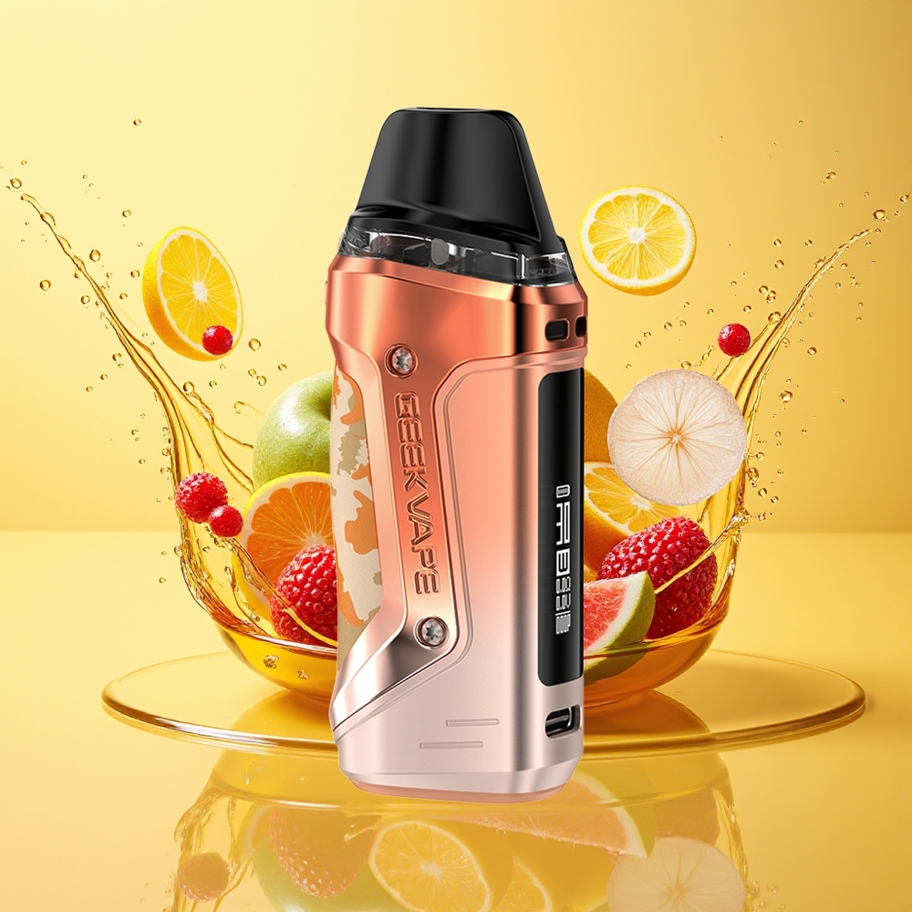 GeekVape AN 2 (Aegis Nano 2) 30W 2.0ml 1100mAh Solnedgang Gul Norge Engros