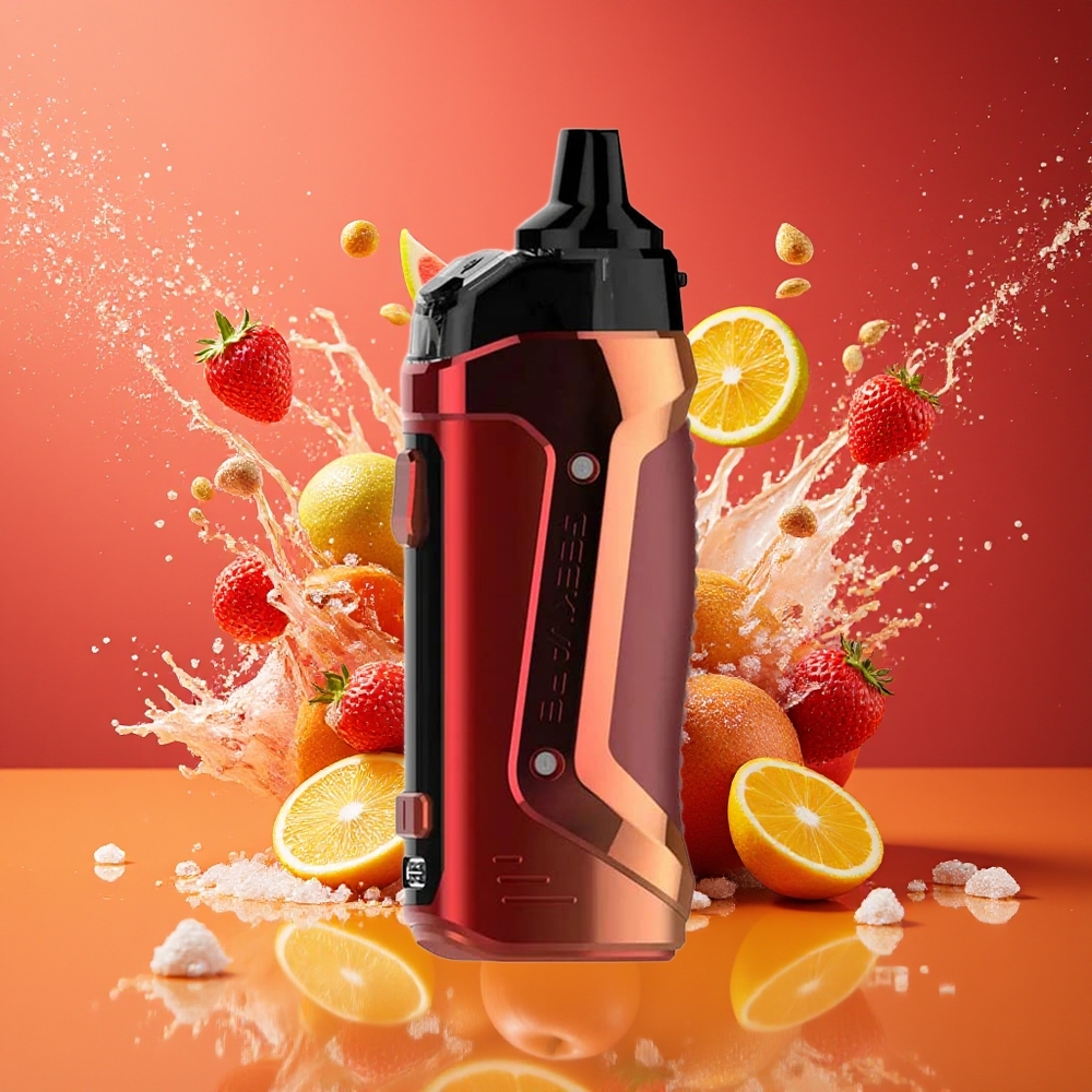 GeekVape B60 Aegis Boost 2 60W IP68 2000mAh Gul Rød Norge Engros