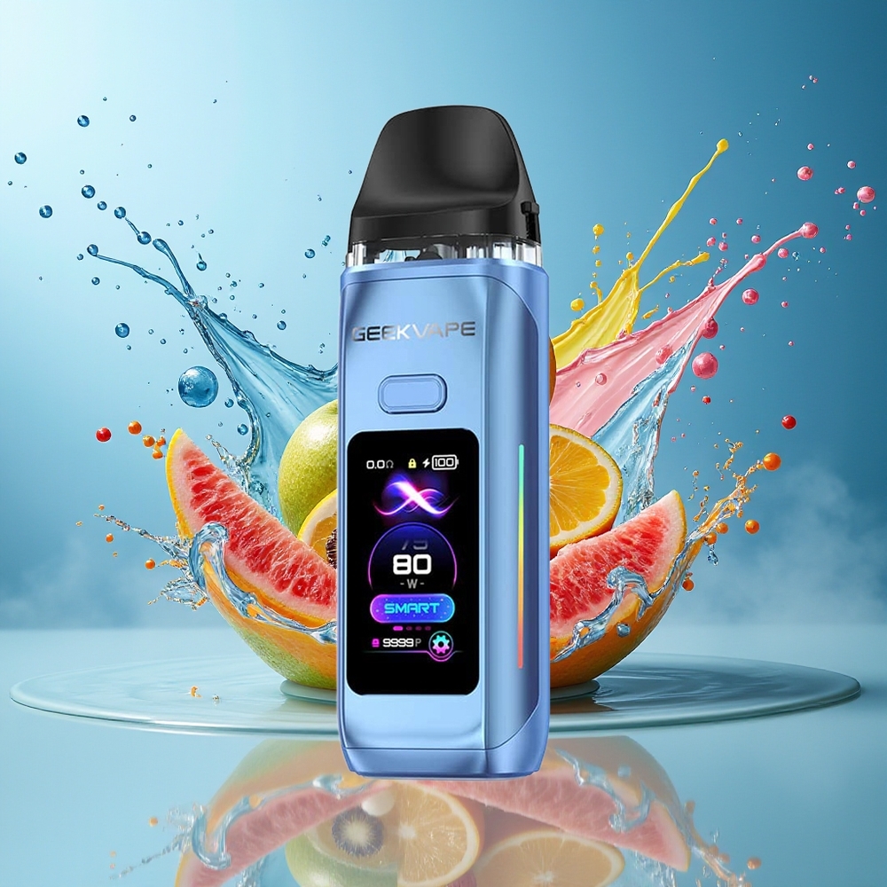 GeekVape Digi Max Pod 2 TPM 3000mAh Type-C 80W Disig Norge Engros Disig Blå